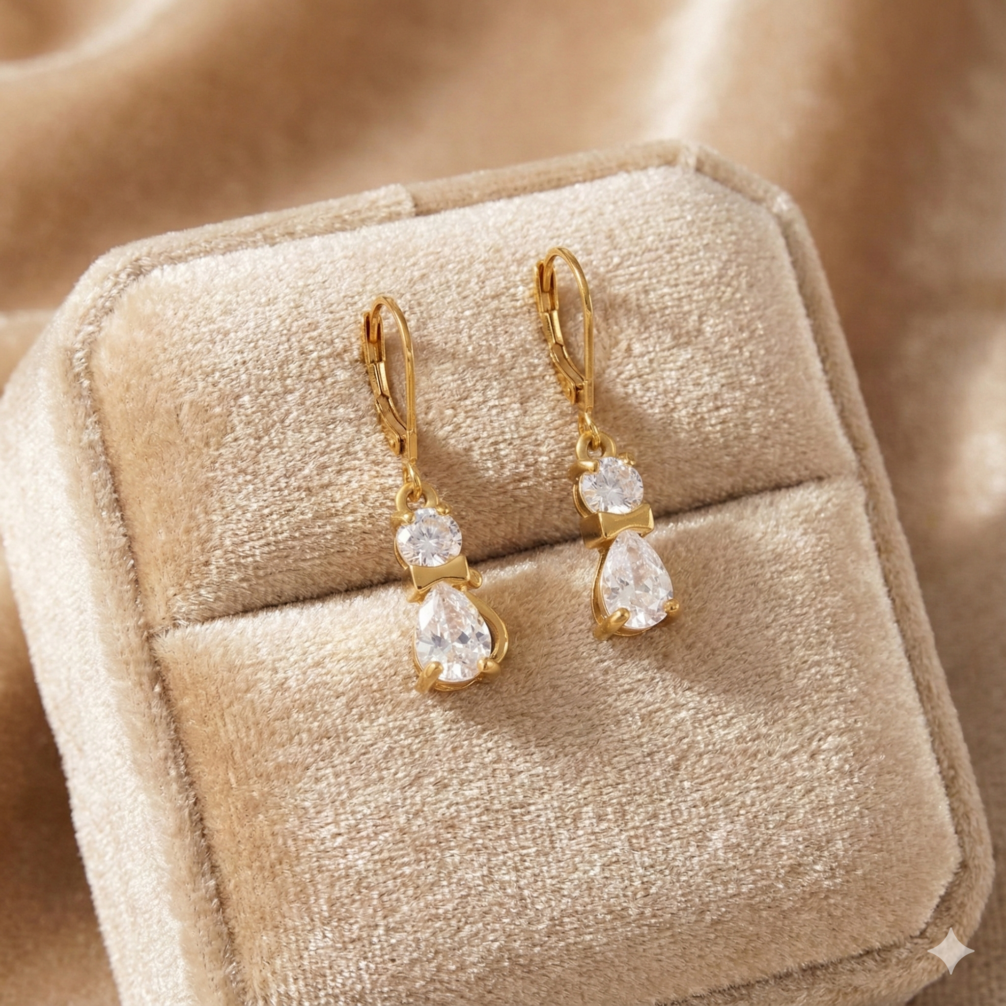 Bella Kitten Drop Earrings