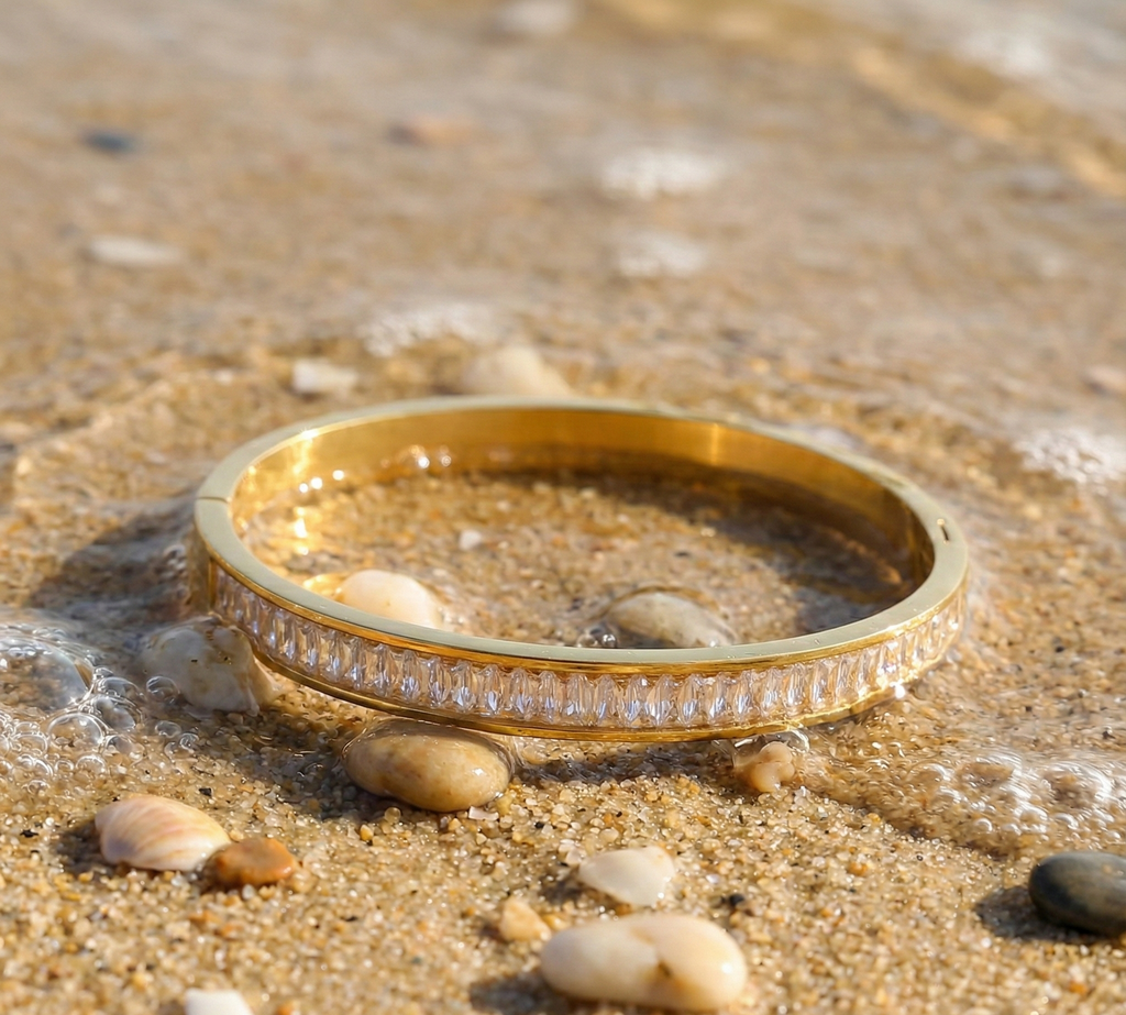 Opalyn Baguette Bangle