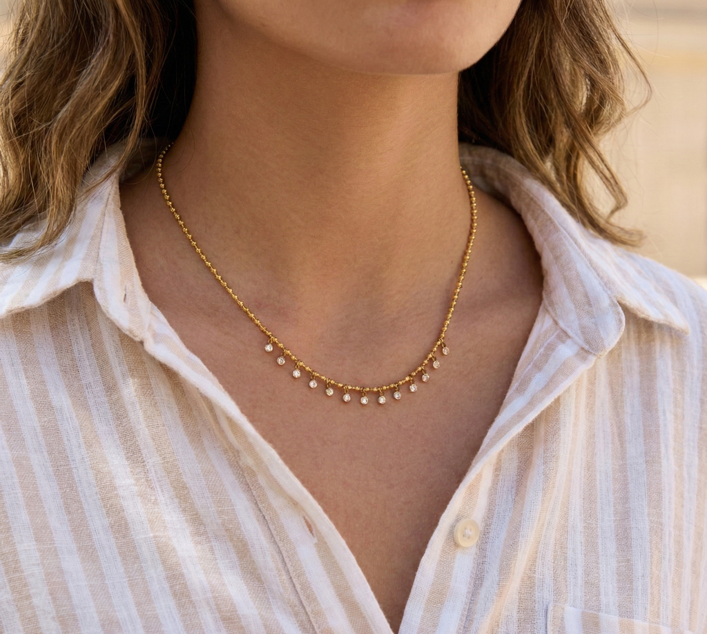 Luna Charm Necklace Collection