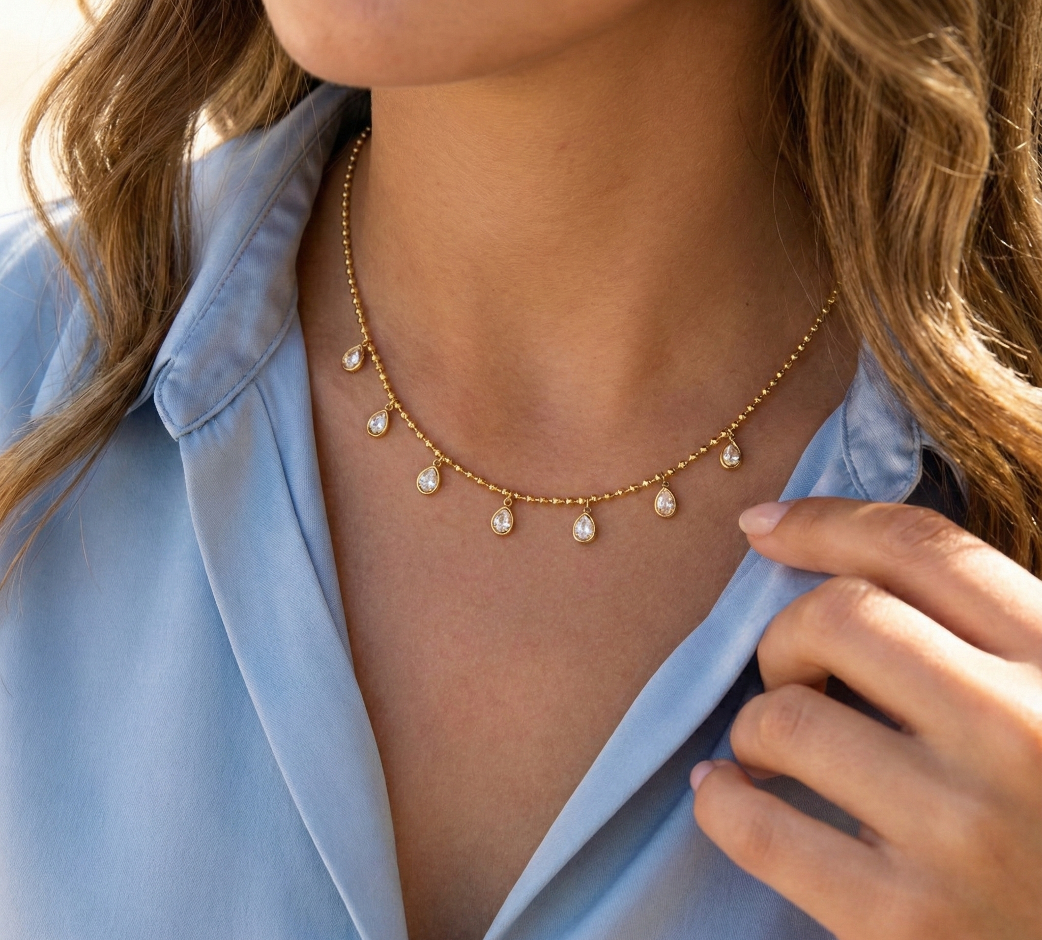 Luna Charm Necklace Collection