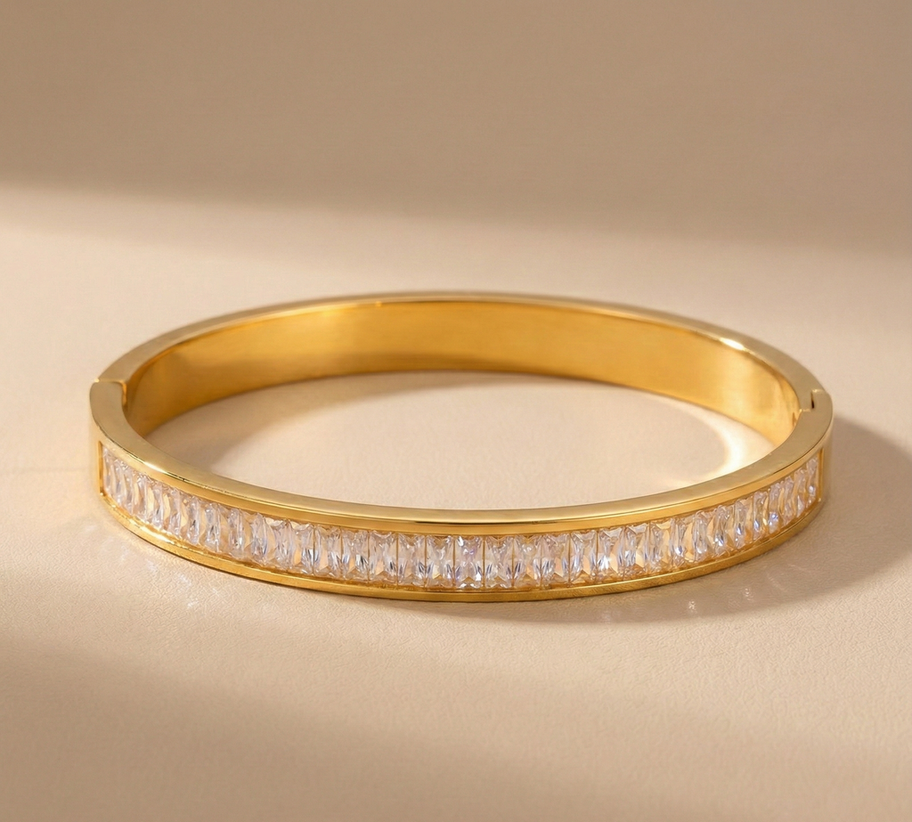 Opalyn Baguette Bangle