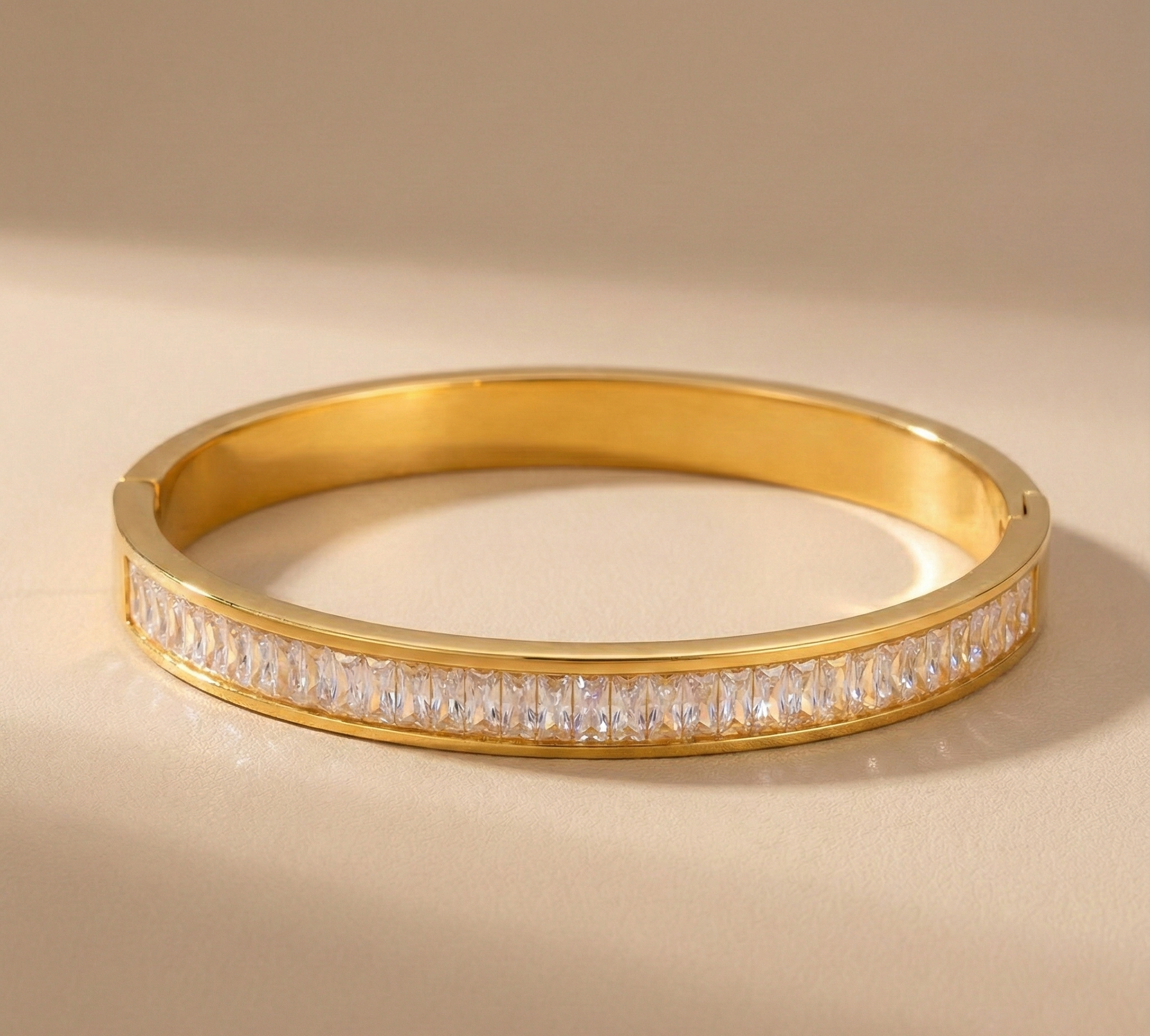 Opalyn Baguette Bangle