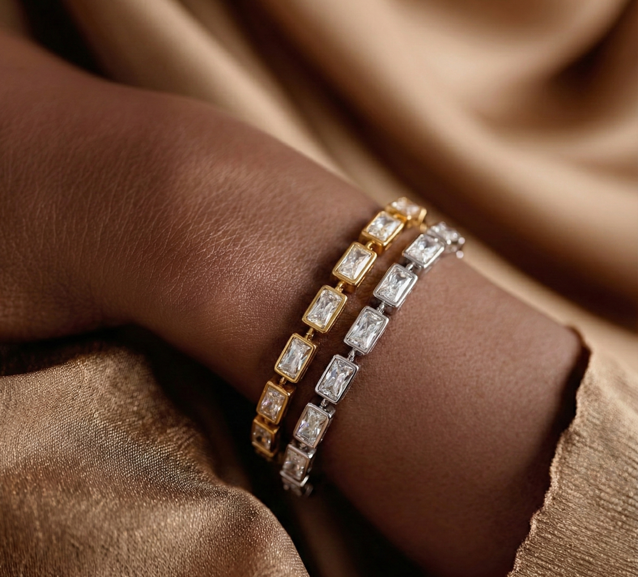 Opulence Crystal Link Bracelet