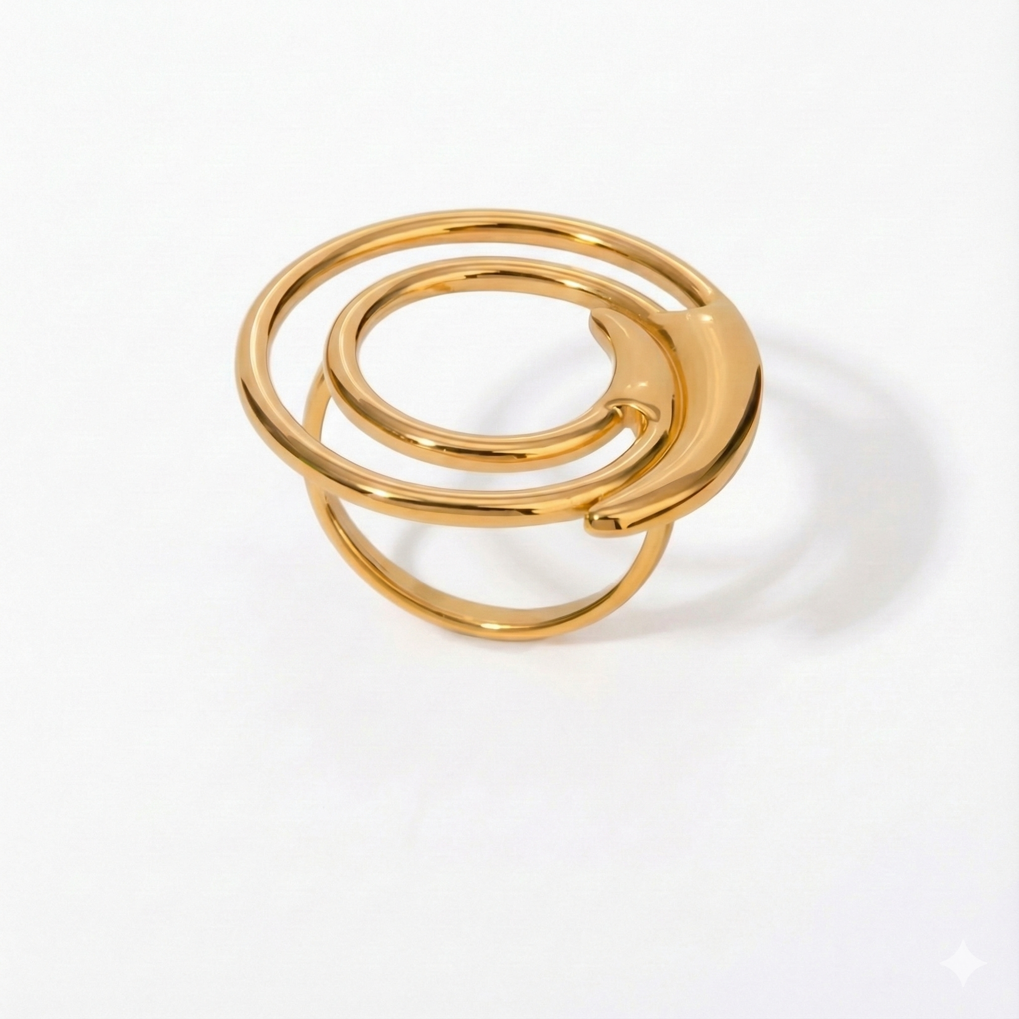 Universe Spiral Ring Collection