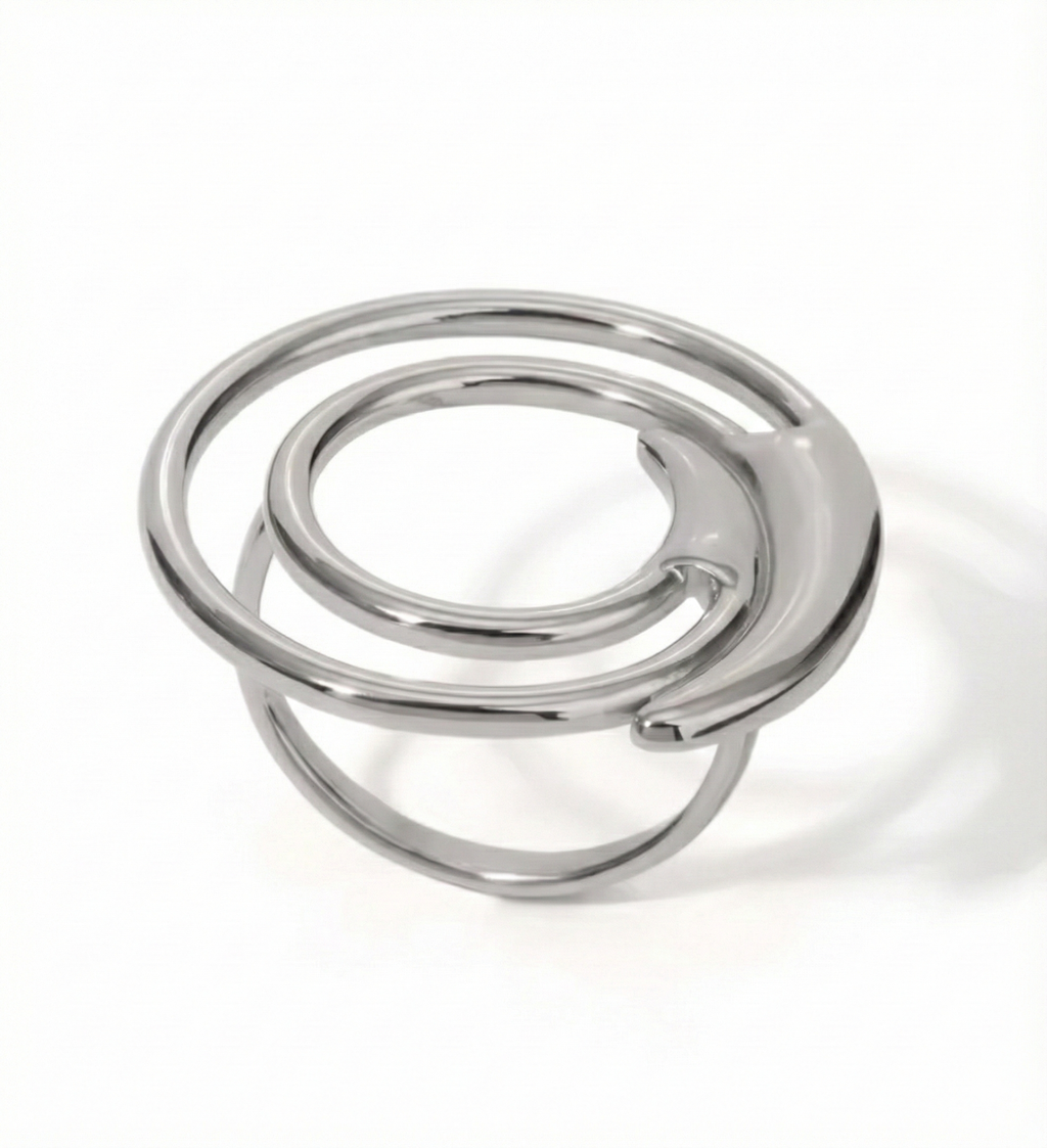 Universe Spiral Ring Collection