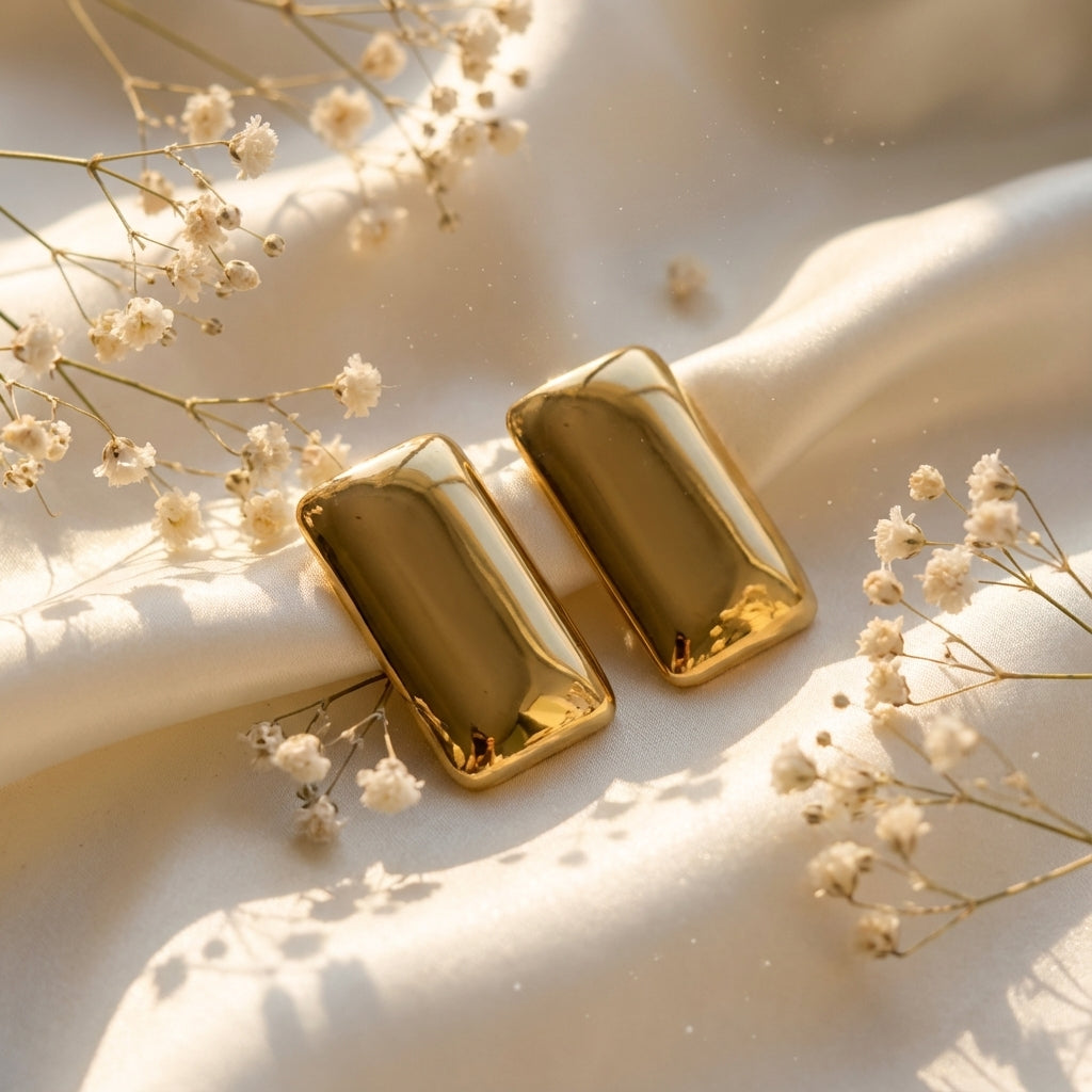 Aurea Rectangle Earrings