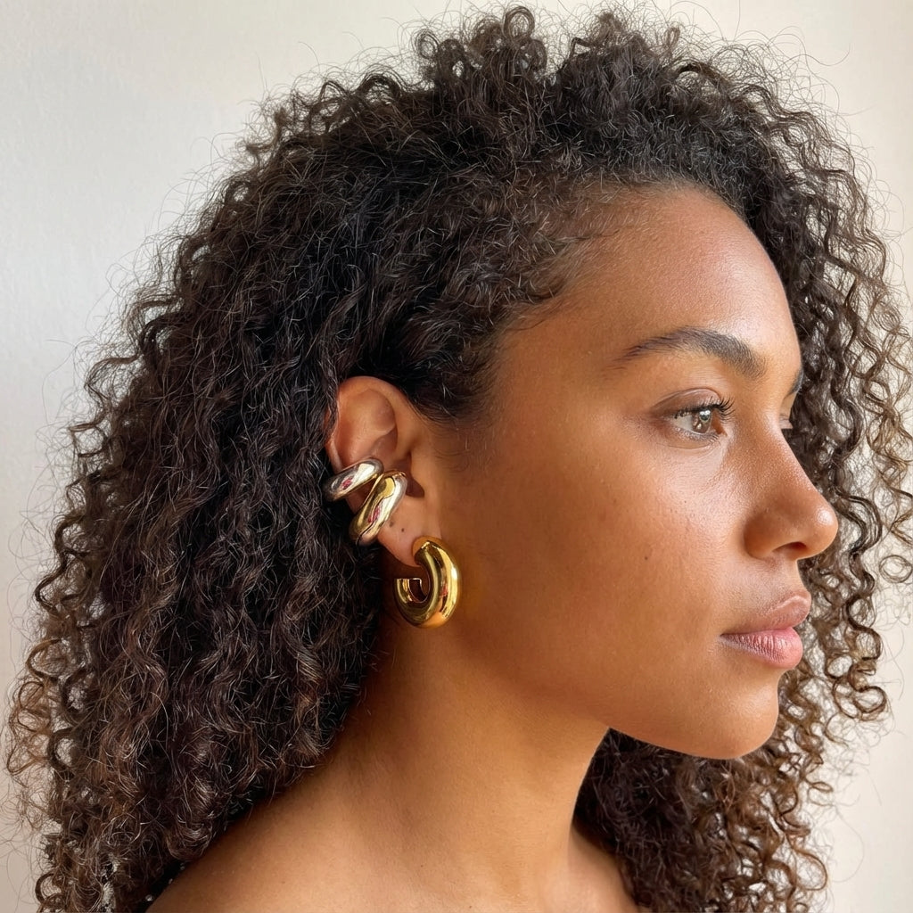 Bold Curve Ear Cuff