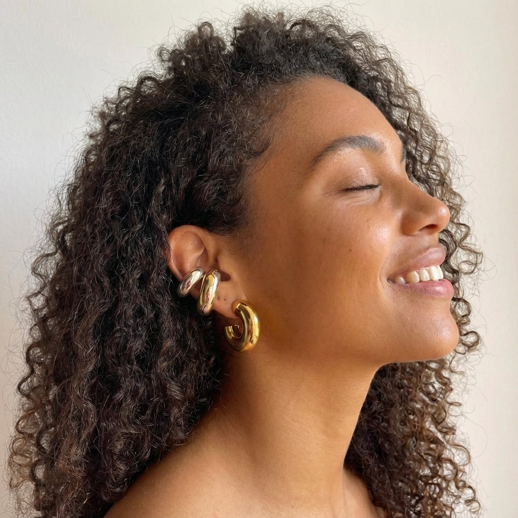 Bold Curve Ear Cuff
