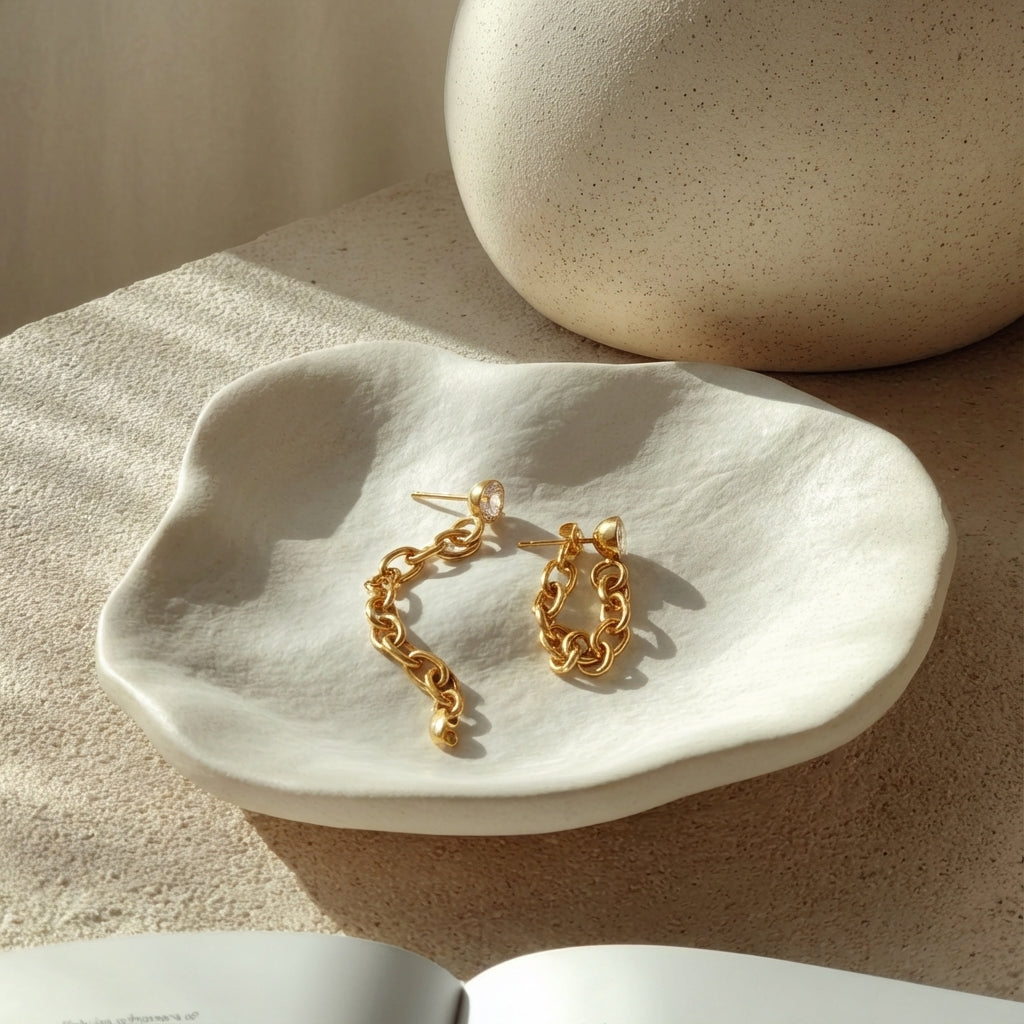 Link Tassel Earrings