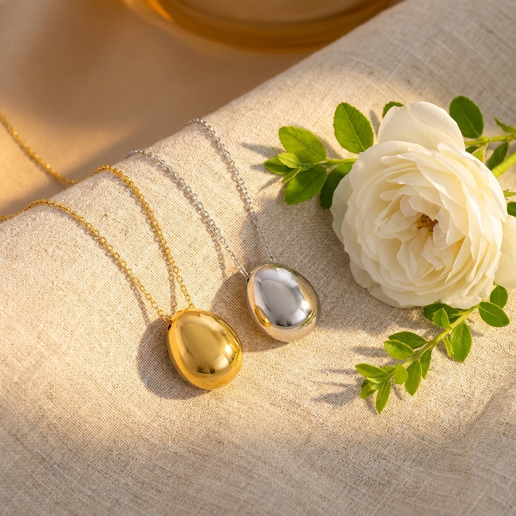 Dome Pendant Necklace