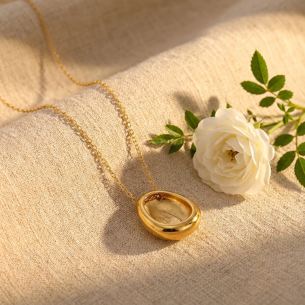 Dome Pendant Necklace