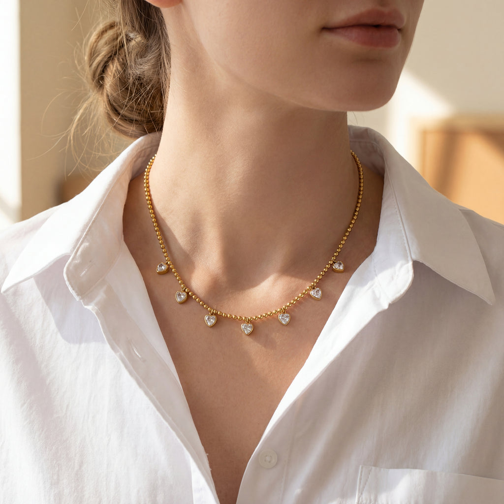 Luna Charm Necklace Collection