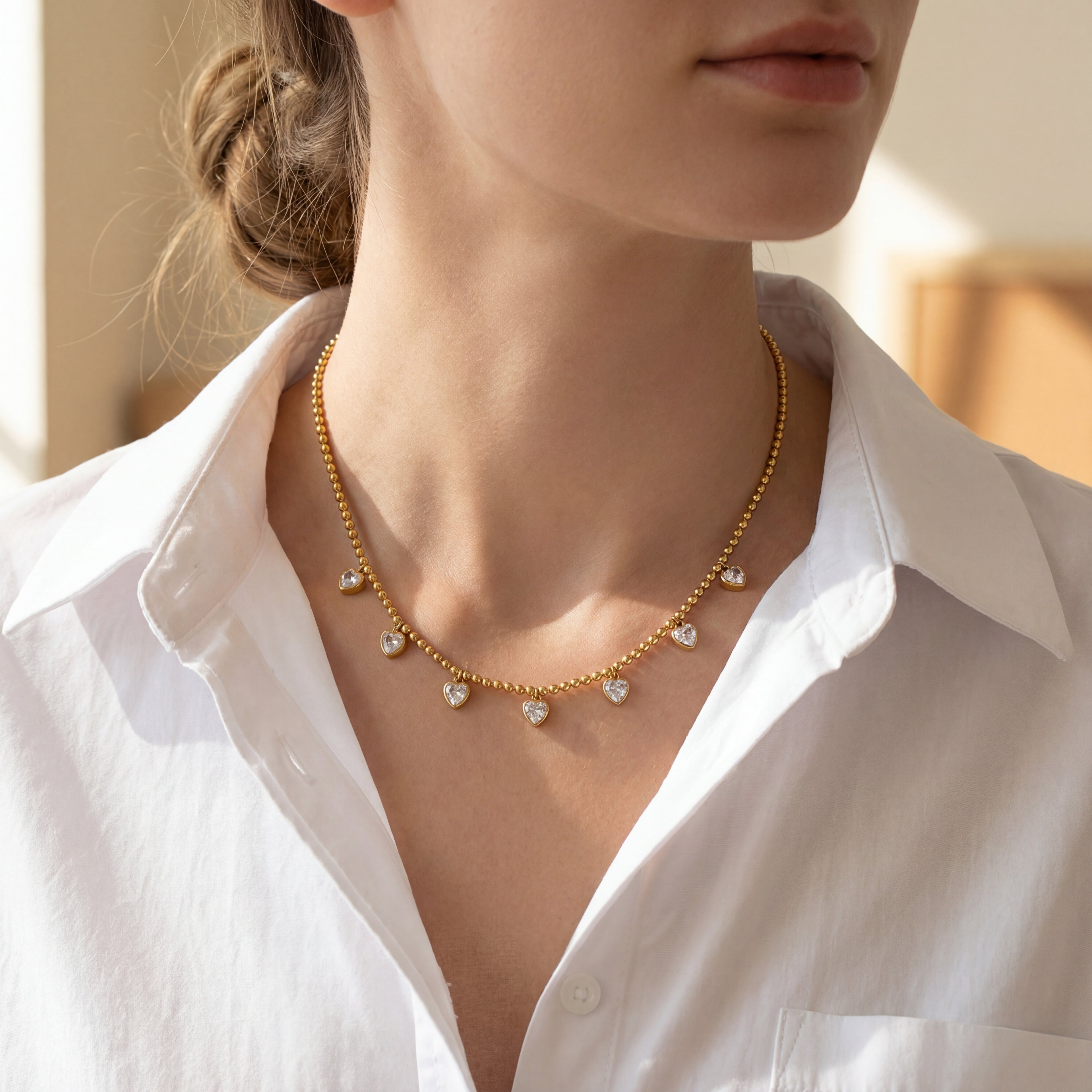 Luna Charm Necklace Collection