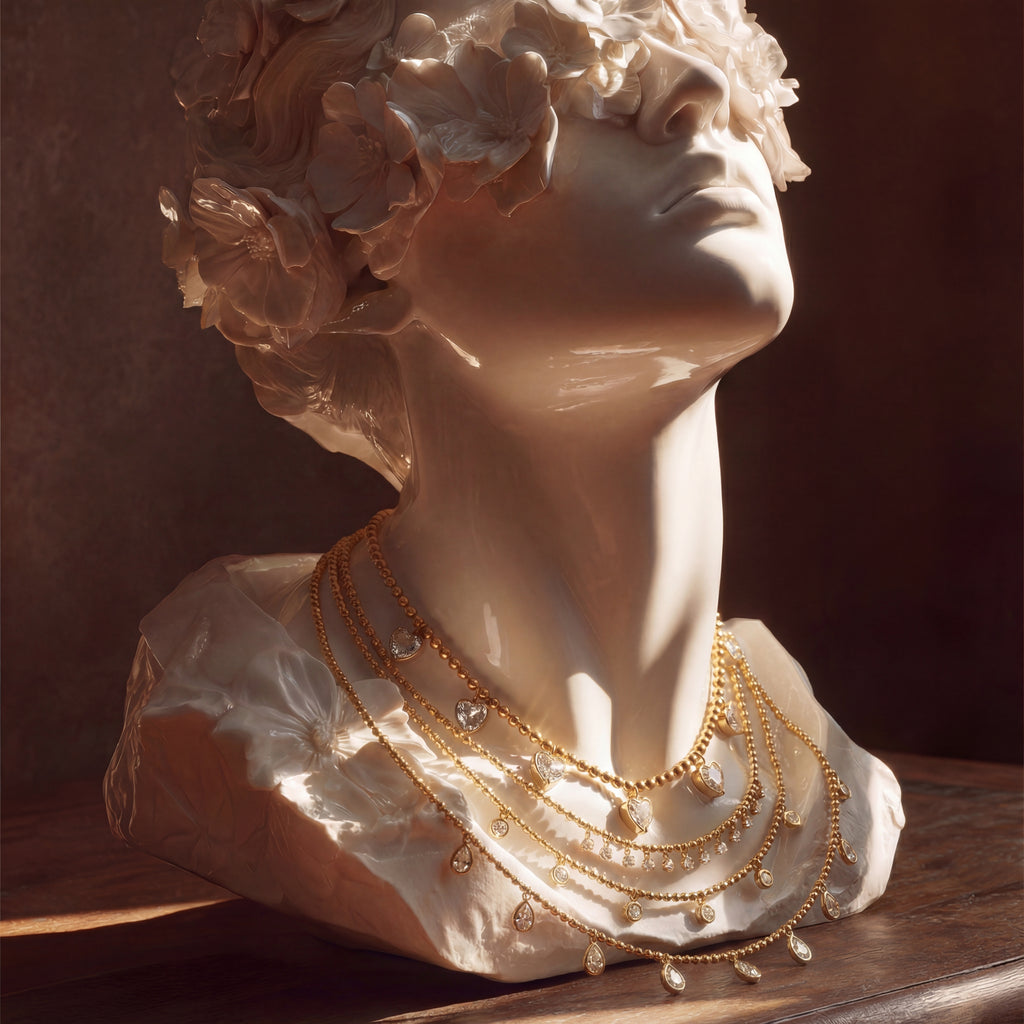 Luna Charm Necklace Collection