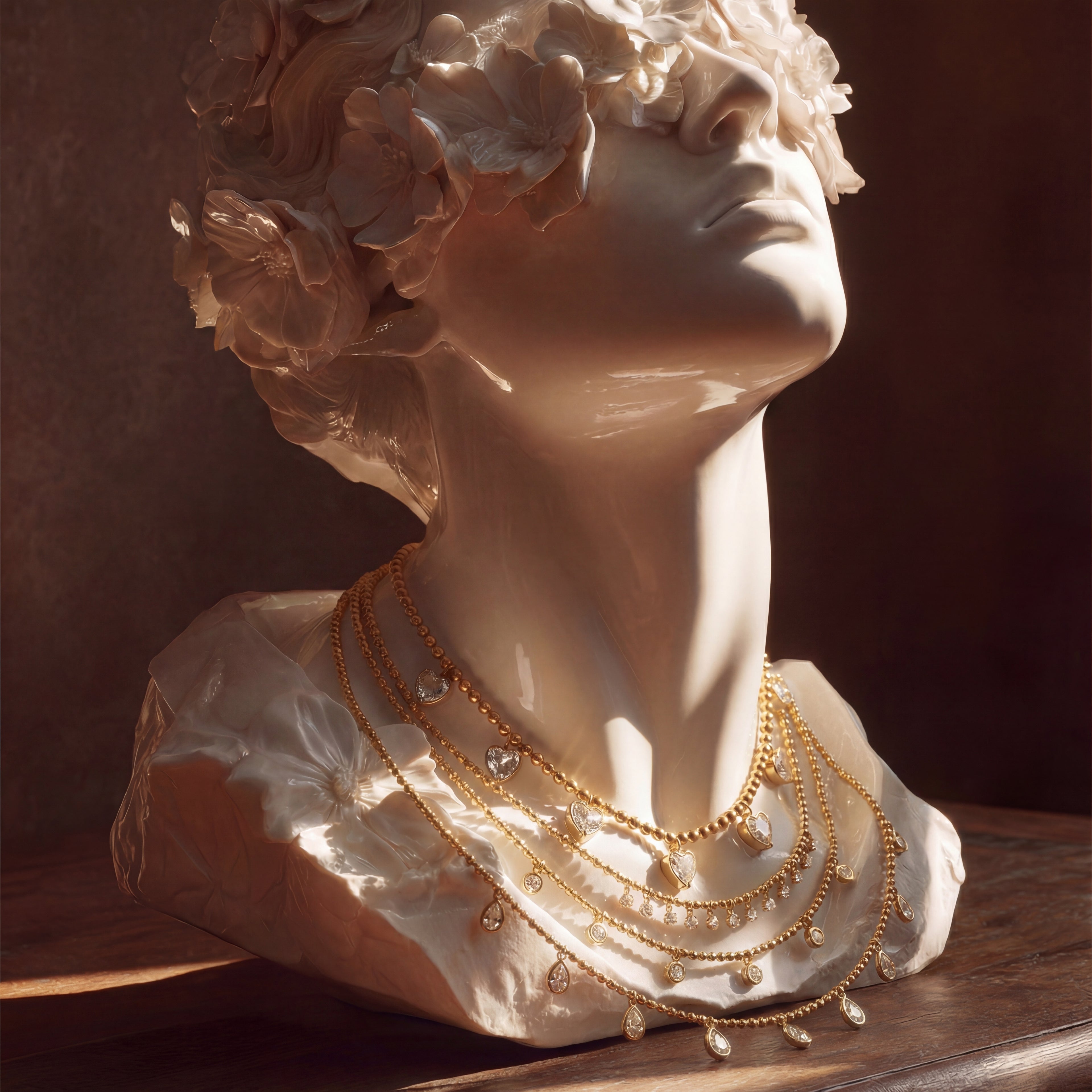 Luna Charm Necklace Collection