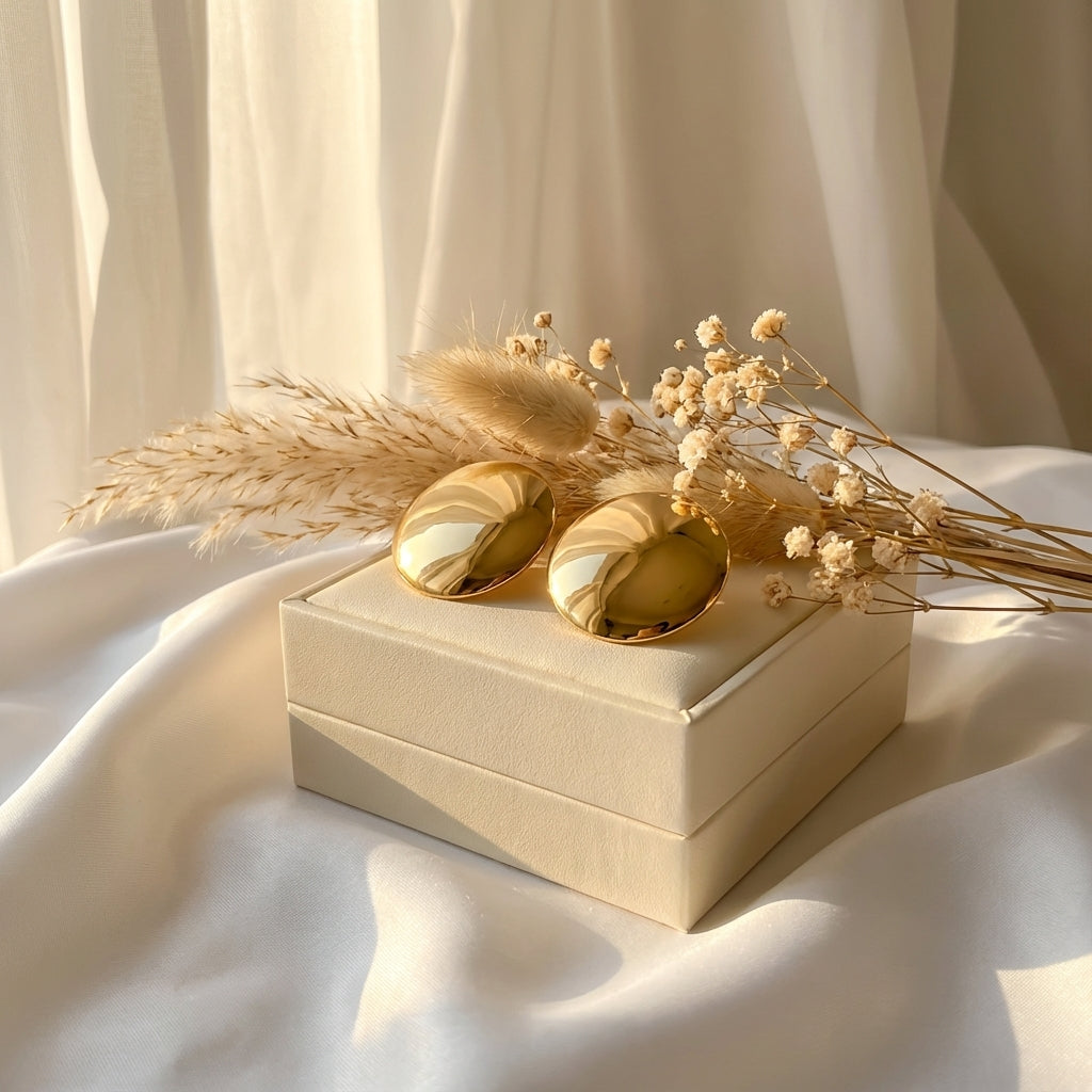 Aurea Circle Earrings